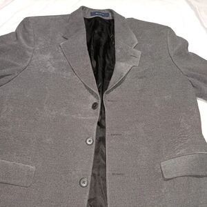 Mens Kasper Macys Virgin Wool Made in Canada Sport Coat Blazer Jacket Vintage42R
